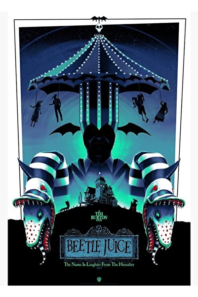 Universal Poster Beetlejuice, imprimat, tablou, poster din lemn, decorativ
