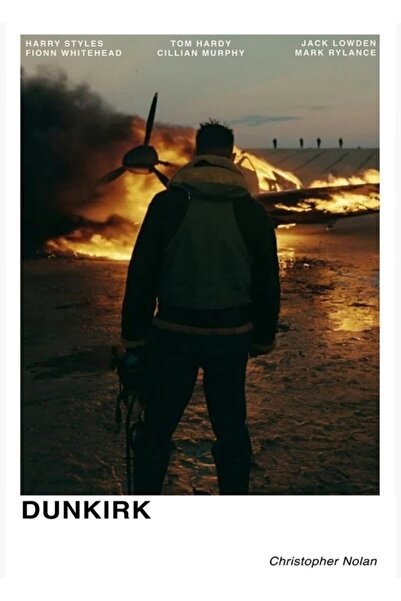 Universal Poster decorativ din lemn cu tabloul de la Dunkirk