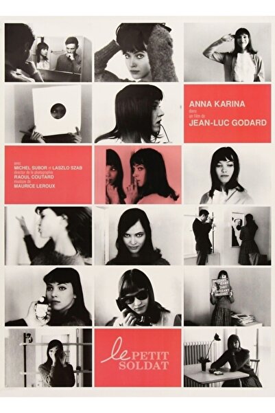 Universal Άννα Καρίνα / Γκοντάρ - Ο Μικρός Στρατιώτης - Βίντατζ Γαλλική Ξύλιν...
