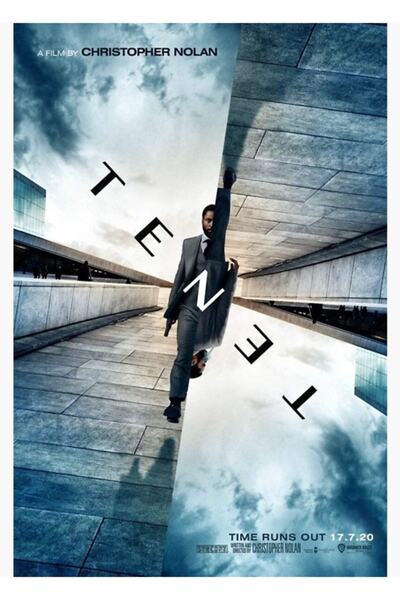 Universal Διακοσμητική Ξύλινη Αφίσα Πίνακα Tenet