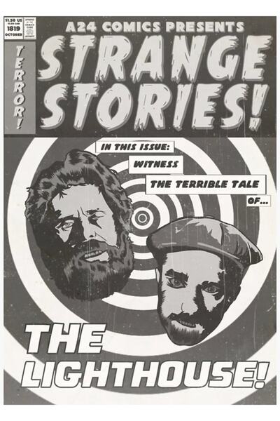 Universal The Lighthouse - Copertă de benzi desenate vintage, poster decorati...