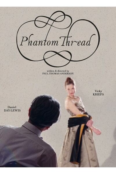 Universal Poster Phantom Thread, Tablo, Poster din lemn, Decorativ