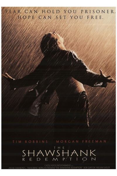 Universal Poster decorativ din lemn Shawshank Redemption