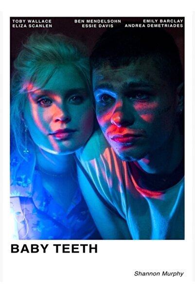 Universal Διακοσμητική Ξύλινη Αφίσα με Σχέδιο Βρεφικών Δοντιών