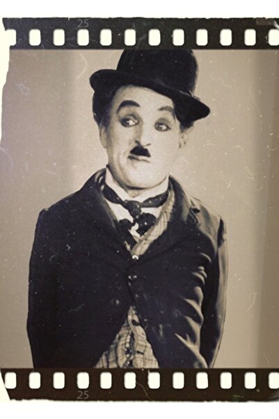 Universal Τσάπλιν - Ταινία - Ξύλινη Διακοσμητική Αφίσα Τοίχου D7