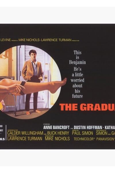Universal Poster The Graduate, Tablou decorativ din lemn