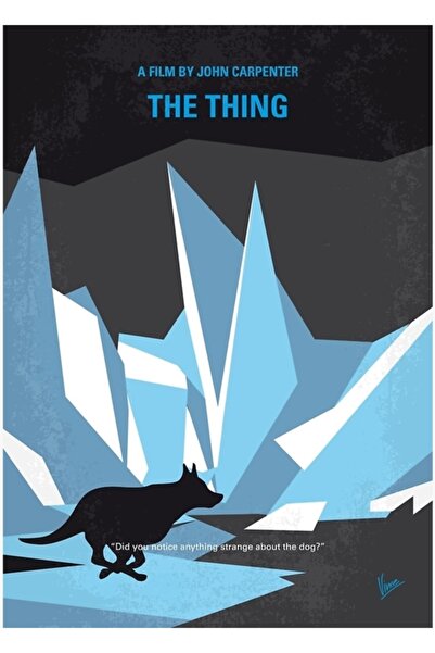 Universal No466- Poster decorativ din lemn cu pictură The Thing