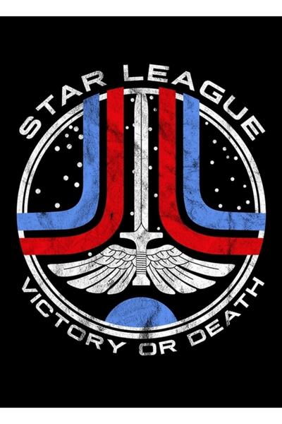 Universal Poster decorativ din lemn cu logo-ul Liga Stelară inspirat de The L...