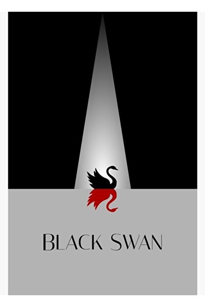 Universal Μαύρος Κύκνος Εναλλακτική Ξύλινη Αφίσα Ζωγραφικής Διακοσμητική