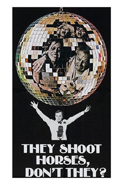 Universal Împușcă cai, nu-i așa? Tablou decorativ din lemn, tip poster