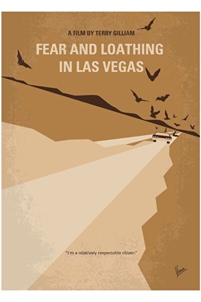 Universal No293 - Strah i odbojnost Las Vegas Slika Drveni poster Dekorativni