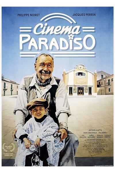 Universal Διακοσμητική Ξύλινη Αφίσα Ταινίας Cinema Paradiso