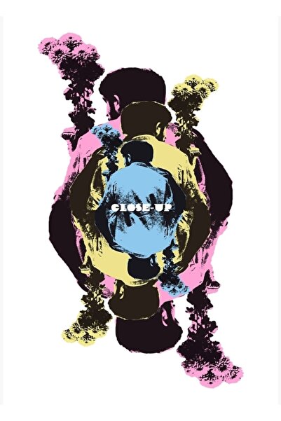 Universal Декоративен дървен плакат с картина отблизо