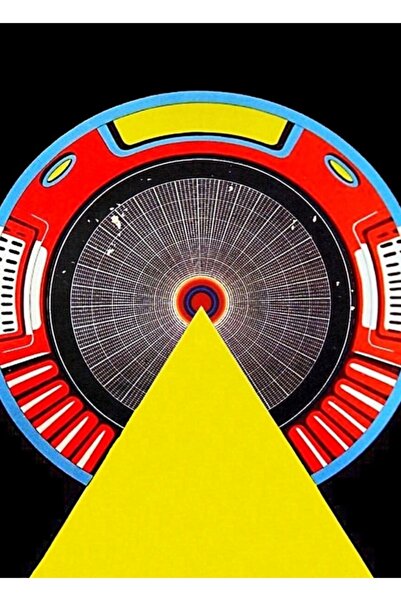 Universal Design Sci-Fi - Poster decorativ din lemn cu mesajul „Fără Cuvinte”