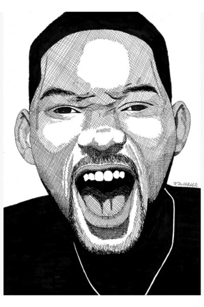 Universal Poster decorativ din lemn Will Smith