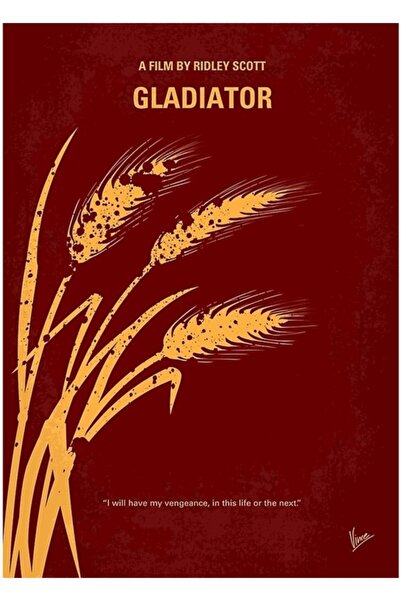 Universal No300- Tablou Gladiator Poster decorativ din lemn