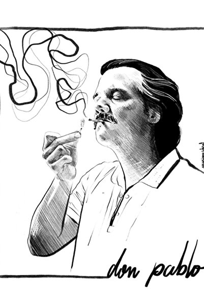 Universal Διακοσμητική Ξύλινη Αφίσα Πίνακα Don Pablo