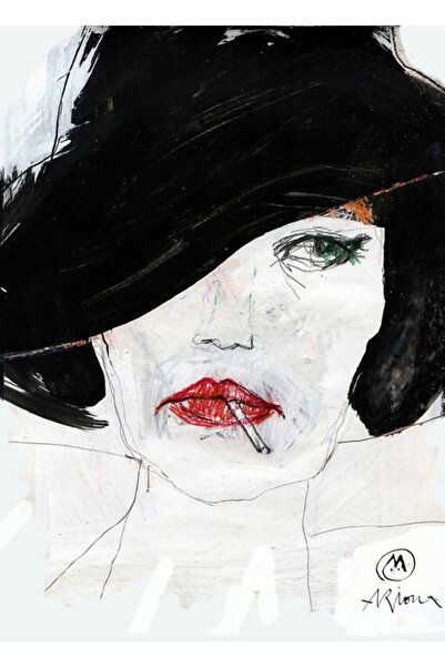 Universal Poster decorativ din lemn Jeanne Tablo