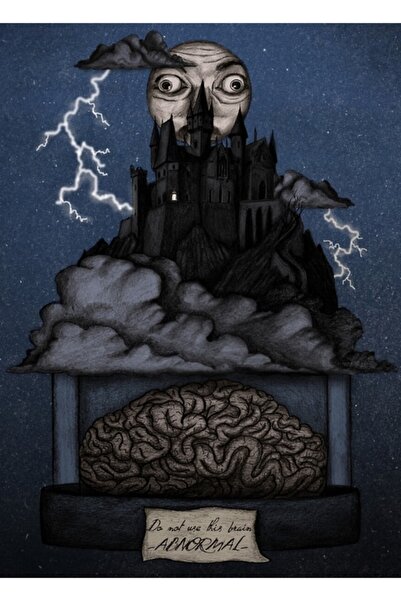 Universal Poster decorativ din lemn Young Frankenstein