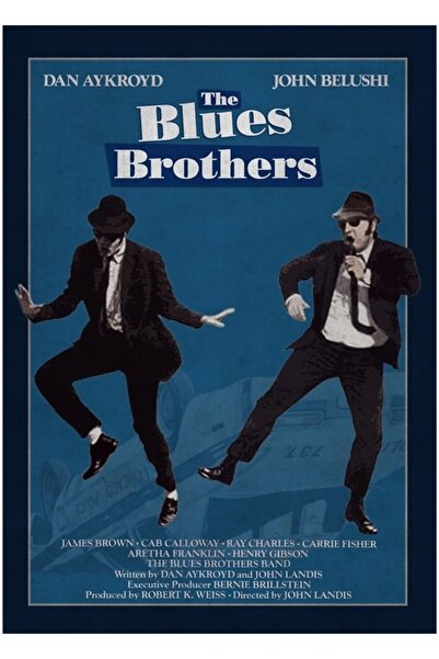 Universal Декоративен дървен плакат  "Блус Брадърс "