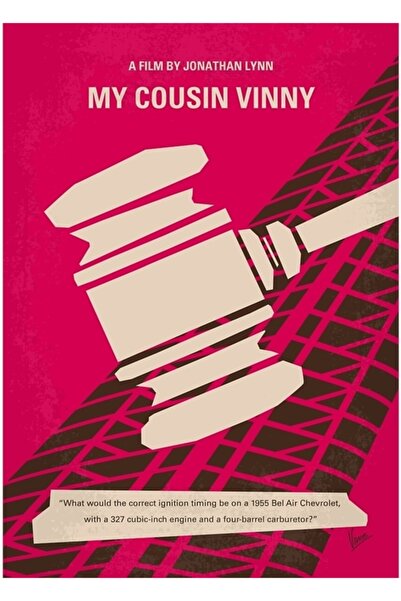 Universal No852 Poster decorativ din lemn cu tema „My Cousin Vinny”