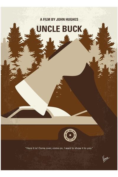 Universal No818 Ο θείος μου Μπακ Ξύλινη Διακοσμητική Αφίσα Τέχνης