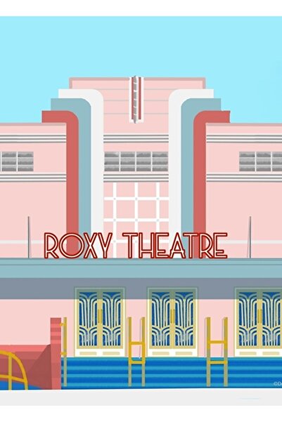 Universal Nowra Roxy Cinema 2019 Ξύλινη Διακοσμητική Αφίσα Τέχνης