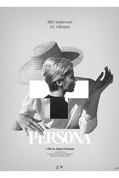 Universal Persona (1966) Ingmar Bergman Design de poster Tablou Poster din le...