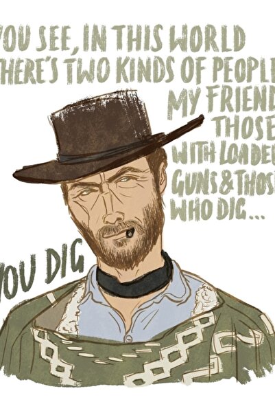 Universal Poster decorativ din lemn cu tema Omul fără nume