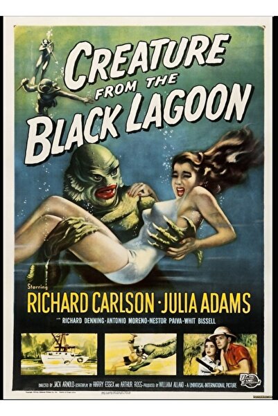 Universal Ξύλινη Διακοσμητική Αφίσα Creature Tablo