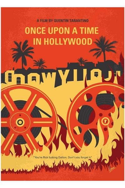 Universal No1120 Poster decorativ din lemn, cu tematică Once Upon A Time In H...