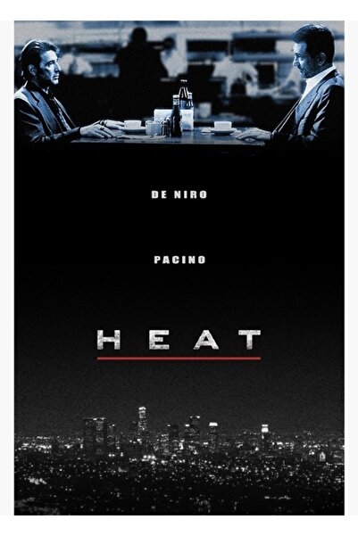 Universal Heat Regizat de Michael Mann (Robert De Niro, Al Pacino) Poster dec...
