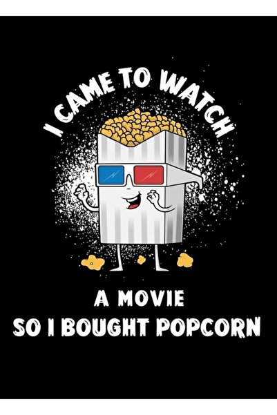 Universal Έλαβα ποπ κορν για να δείχνω ταινίες, Ξύλινη διακοσμητική αφίσα