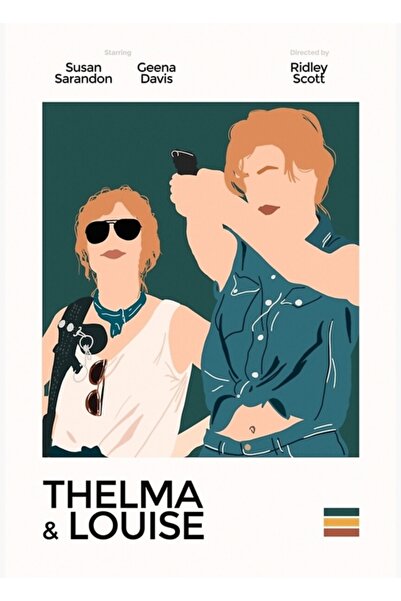 Universal Poster Thelma & Louise, Tablou, Poster din lemn, Decorativ