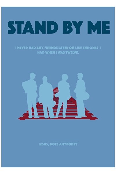 Universal Διακοσμητική Ξύλινη Αφίσα Πίνακας "Stand By Me"