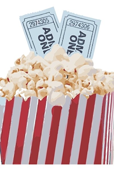 Universal Poster decorativ din lemn Cinema For Me And You