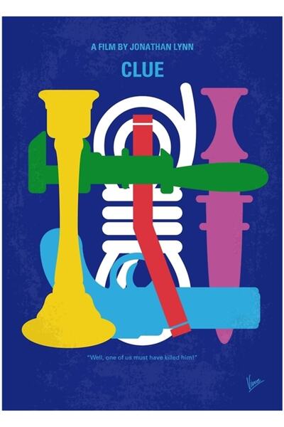 Universal No1066 My Clue Tablo Poster decorativ din lemn