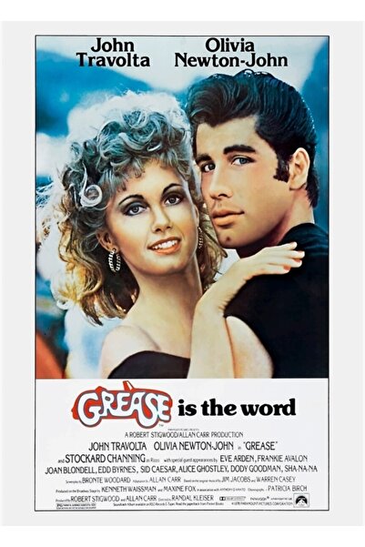 Universal Poster decorativ din lemn Grease Movie