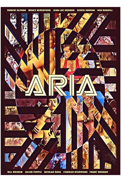 Universal Afiș decorativ din lemn Aria Tablo