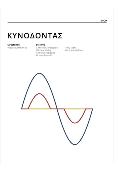 Universal Σχέδιο Οδοντωτού Σκύλου - Κυνοδόντας - Γιώργος Λανθίμος - Ξύλινη Αφ...