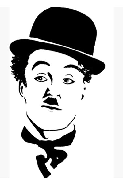 Universal Διακοσμητική Ξύλινη Αφίσα Charly Mute Tablo