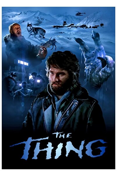 Universal The Thing Ξύλινη Διακοσμητική Αφίσα Τέχνης