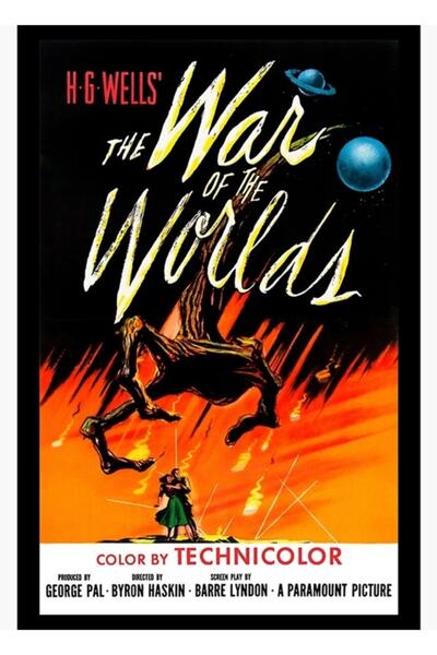 Universal Războiul Lumilor Tablou Poster din Lemn Decorativ