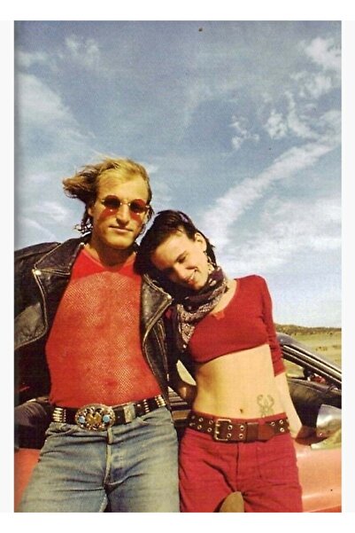 Universal Natural Born Killers Ξύλινη Διακοσμητική Αφίσα Τέχνης