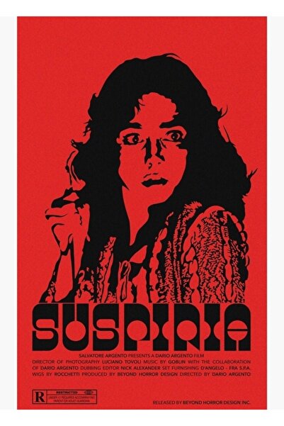 Universal Σουσπίρια του Ντάριο Αρτζέντο, Ξύλινη Διακοσμητική Αφίσα Τέχνης