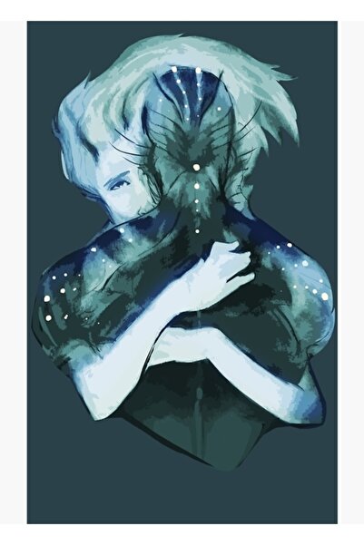 Universal Διακοσμητική Ξύλινη Αφίσα Ταινίας The Shape Of Water