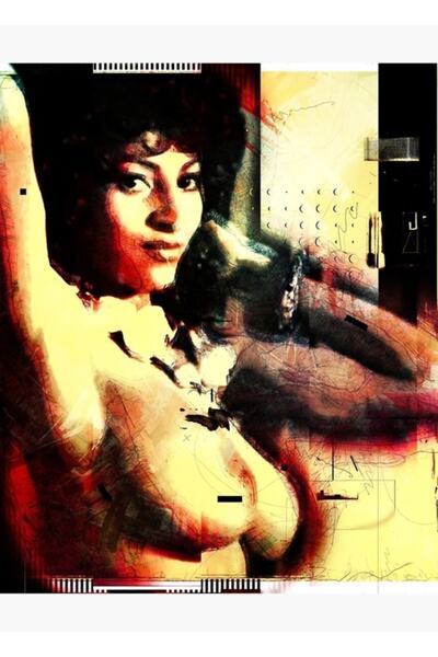 Universal Pam Grier Coffy / Foxy Brown Tablo Ahşap Poster Dekoratif