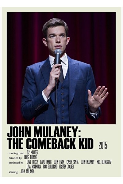 Universal John Mulaney: The Comeback Kid Alternatif (2) Poster decorativ din ...