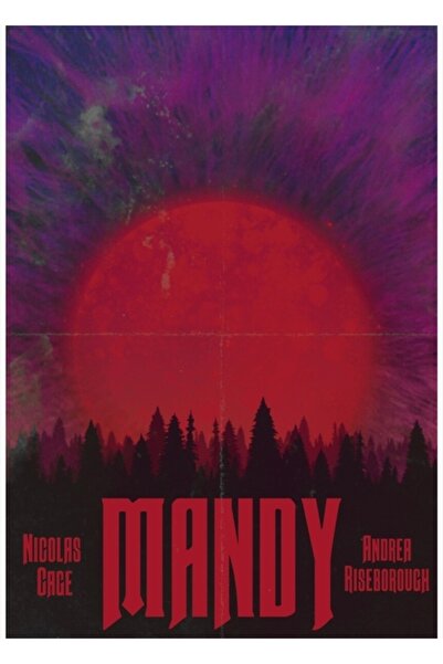 Universal Poster de film Mandy, tablou decorativ din lemn