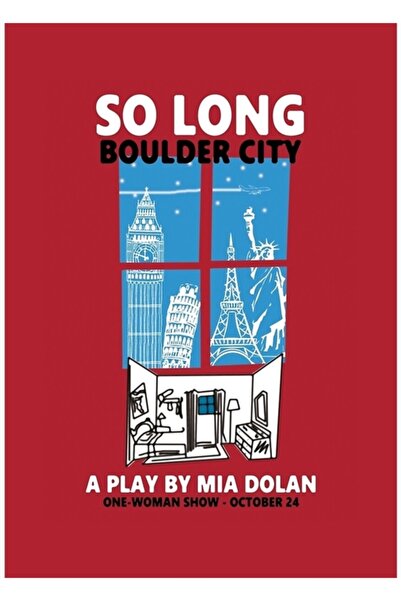 Universal La La Land So Long Boulder Citi Slika Drveni Poster Dekorativni